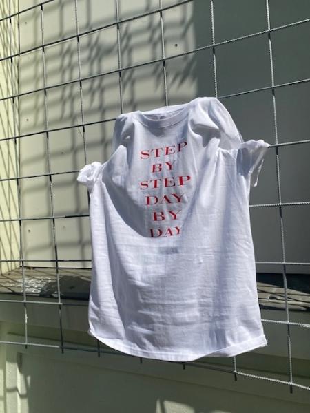 Oversizes Shirt "Step by Step"